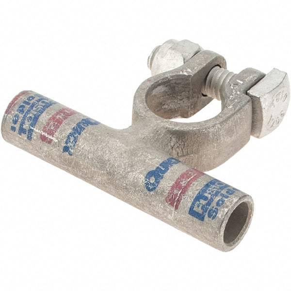 Made in USA - Automotive Battery 1 & 2 Flag Terminal - Positive Polarity - Industrial Tool & Supply