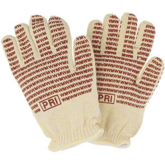 PIP - Welder's & Heat Protective Gloves - YLW/RED LRG/1/PR SEAMLSS KNIT HOT MILL GLV - Industrial Tool & Supply