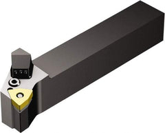 Sandvik Coromant - PWLN, Left Hand Cut, -5° Lead Angle, 1" Shank Height x 1" Shank Width, Negative Rake Indexable Turning Toolholder - 6" OAL, WNMG 08 04 08 Insert Compatibility, Series T-Max P - Industrial Tool & Supply