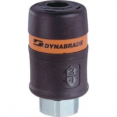 Dynabrade - 3/8 Female NPT Pneumatic Hose Coupler - Industrial Tool & Supply