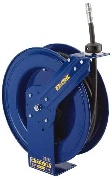 CoxReels - 50' Spring Retractable Hose Reel - 300 psi, Hose Included - Industrial Tool & Supply