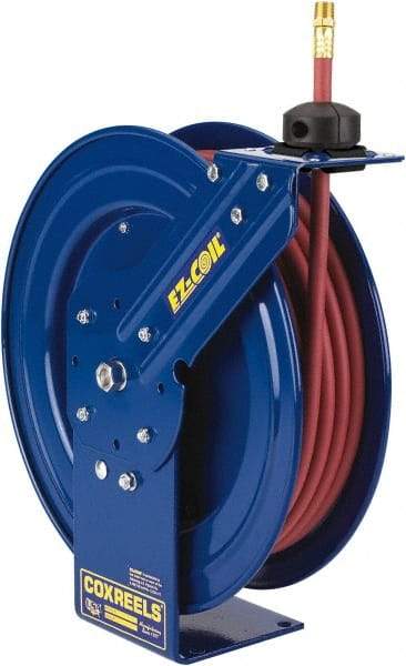 CoxReels - 25' Spring Retractable Hose Reel - 300 psi, Hose Included - Industrial Tool & Supply