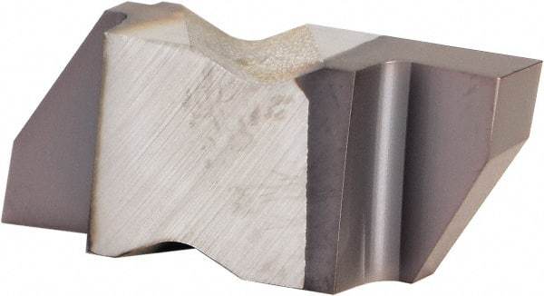 Kennametal - 3122NG Grade KCU25, 3.1mm Cutting Width Carbide Grooving Insert - 3.81mm Max Depth of Cut, Right Hand, 0.19mm Corner Radius, AlTiN Finish - Industrial Tool & Supply