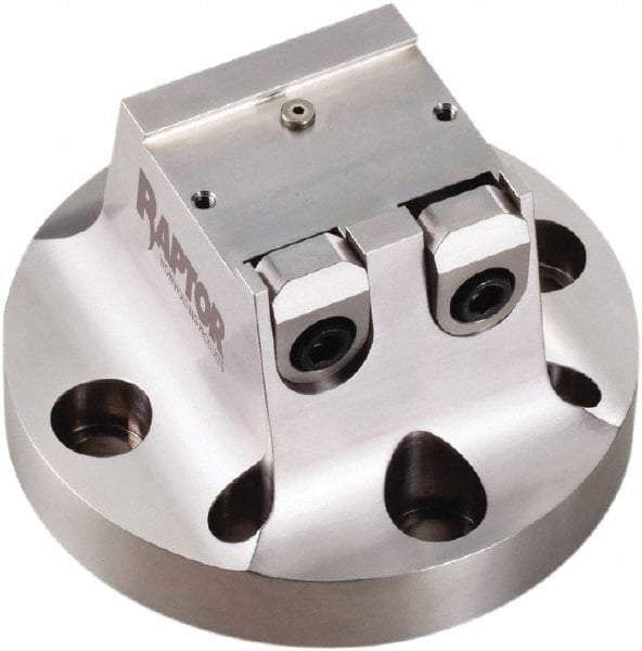 Raptor Workholding - 1-1/2" Jaw Width, 3" High Dovetail Vise - For Use with 4 & 5 Axis Workholding Systems - Industrial Tool & Supply