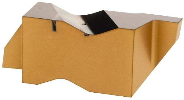 Iscar - 3062ING Grade IC808, 1/16" Cutting Width Carbide Grooving Insert - 3/32" Max Depth of Cut, Right Hand, 0.008" Corner Radius, TiAlN Finish - Industrial Tool & Supply