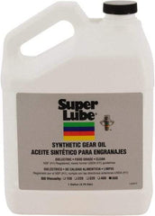 Synco Chemical - 1 Gal Plastic Bottle, Synthetic Gear Oil - -40°F to 450°F, 680 St Viscosity at 40° C, ISO 680 - Industrial Tool & Supply