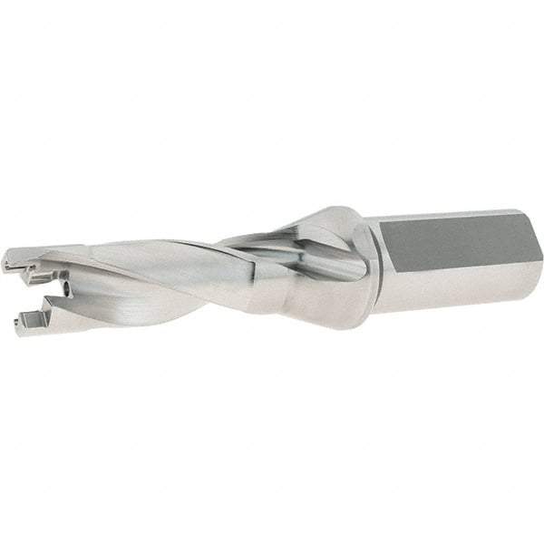 Iscar - 0.827" to 0.862" Diam, 3xD, 2.48" Max Depth, 1" Shank Diam, 6" OAL, Replaceable-Tip Drill - FCP, ICK, ICK-2M, ICM, ICN, ICP, iCP-2M Insert, 21 Seat Size, 61969796 Toolholder, Series SumoCham - Industrial Tool & Supply