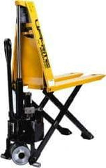 Lift-Rite - 3,000 Lb Capacity, 31-1/2" Lift Industrial Pallet Truck - 3-1/4" Min Lift Height, 48" Fork Length x 7" Fork Width, 20-1/2" Overall Width - Industrial Tool & Supply