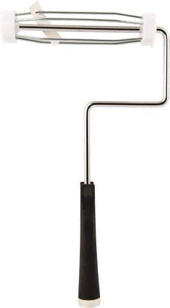 Wooster Brush - 4" Wide x 12-1/2" Long Roller Frame - Metal Frame, Plastic Handle - Industrial Tool & Supply