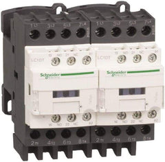 Schneider Electric - 4 Pole, 120 Coil VAC at 50/60 Hz, 20 Amp at 440 VAC, Reversible IEC Contactor - Bureau Veritas, CCC, CSA, CSA C22.2 No. 14, DNV, EN/IEC 60947-4-1, EN/IEC 60947-5-1, GL, GOST, LROS, RINA, RoHS Compliant, UL 508, UL Listed - Industrial Tool & Supply