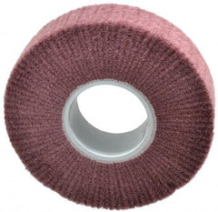 3M - 8" Diam Aluminum Oxide Finishing Flap Wheel - 3" Hole, 2" Wide, Density 3, Nonwoven, Fine Grade, 3,200 Max RPM - Industrial Tool & Supply