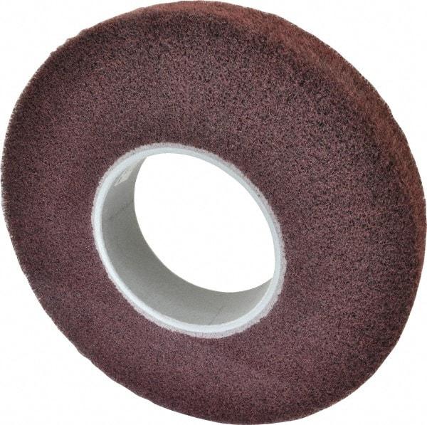 3M - 12" Diam Aluminum Oxide Finishing Flap Wheel - 5" Hole, 2" Wide, Density 5, Nonwoven, Medium Grade, 2,500 Max RPM - Industrial Tool & Supply