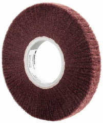 3M - 8" Diam Aluminum Oxide Finishing Flap Wheel - 3" Hole, 1" Wide, Density 3, Nonwoven, Very Fine Grade, 3,200 Max RPM - Industrial Tool & Supply