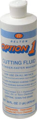 Relton - Option1, 1 Pt Bottle Cutting Fluid - Water Soluble, For Cleaning, Machining - Industrial Tool & Supply