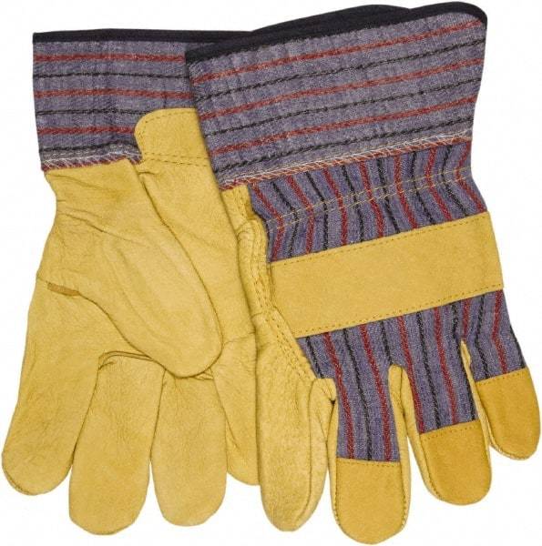 MCR Safety - Leather Work Gloves - Industrial Tool & Supply