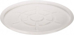 Vestil - Round Polyethylene Closed Head Drum Cover for 55 Gallon Container - 25" Wide - Industrial Tool & Supply