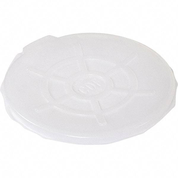 Vestil - Round Polyethylene Open Head Drum Cover for 55 Gallon Container - 25" Wide - Industrial Tool & Supply