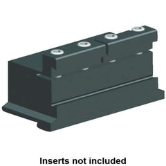 Kennametal - Tool Block Style A2TEN, 52mm Blade Height, 135mm OAL, 80mm OAH, Indexable Cutoff Blade Tool Block - 50mm Shank Height, 38mm Shank Width, Reversible, Series A2 Cut-Off - Industrial Tool & Supply