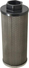 Flow Ezy Filters - 100 Mesh, 189 LPM, 50 GPM, 4.2" Diam, Female Suction Strainer without Bypass - 1-1/2 Port NPT, 9.8" Long - Industrial Tool & Supply