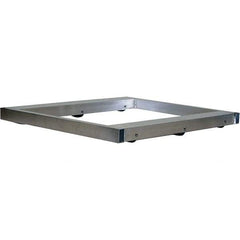 Vestil - 4,000 Lb Capacity Aluminum Pallet Dolly - 48" Long x 40" Wide x 4-1/4" High, 3" Wheels - Industrial Tool & Supply