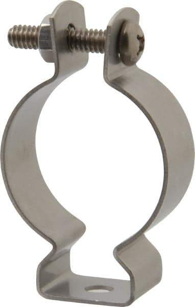 Cooper B-Line - Stainless Steel Rigid/EMT Conduit Hanger with Bolt - 1-1/2" EMT, 1-1/4" Rigid, 1/4" Rod - Industrial Tool & Supply