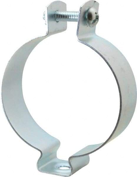 Cooper B-Line - Steel Rigid/EMT Conduit Hanger with Bolt - 3" EMT, 3" Rigid, 5/16" Rod, Zinc Plated Finish - Industrial Tool & Supply