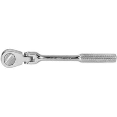 SK - Pear Head - Chrome Finish, 10.3" OAL, 60 Gear Teeth - Industrial Tool & Supply