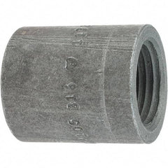 Made in USA - Size 3/8", Class 3,000, Forged Carbon Steel Black Pipe End Cap - 3,000 psi, Threaded End Connection - Industrial Tool & Supply