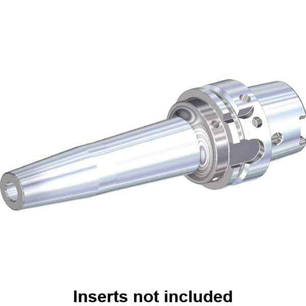 Kennametal - 10mm Hole Diam, HSK50A Taper Shank Shrink Fit Tool Holder & Adapter - 120mm Projection, 24mm Nose Diam, 31mm Clamping Depth, 25,000 RPM, Through Coolant - Exact Industrial Supply