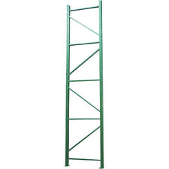 Vestil - 24,000 Lb Capacity Heavy-Duty Framing Upright Pallet Storage Rack - 42" Wide x 120" High x 42" Deep, Green - Industrial Tool & Supply