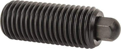 Vlier - 1-8, 2-13/32" Thread Length, 1/2" Plunger Projection, Steel Threaded Spring Plunger - 1/2 (Hex)" Max Plunger Diam, 2-13/32" Plunger Length, 16 Lb Init End Force, 68 Lb Final End Force, 1/2" Hex - Industrial Tool & Supply