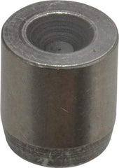 Vlier - 5/8-11 Thread, 0.5472" OD, 5/8" OAL, Ball Button & Detent - 0.33" ID, Stainless Steel - Industrial Tool & Supply