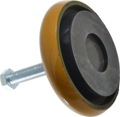 Barrymount - Stud Mount Leveling Pad & Mount - 4,200 Max Lb Capacity, 6-5/16" Base Diam - Industrial Tool & Supply