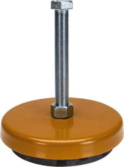 Barrymount - Stud Mount Leveling Pad & Mount - 13,000 Max Lb Capacity, 9" Base Diam - Industrial Tool & Supply