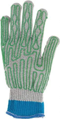 Wells Lamont - Size M (8), ANSI Cut Lvl 5, Polyurethane Coated Cut Resistant Gloves - Silver, Right - Industrial Tool & Supply