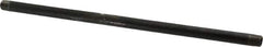 B&K Mueller - Schedule 40, 1/8" Diam x 10" Long Steel Black Pipe Nipple - Threaded - Industrial Tool & Supply