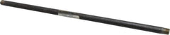 B&K Mueller - Schedule 40, 1/8" Diam x 12" Long Steel Black Pipe Nipple - Threaded - Industrial Tool & Supply
