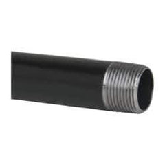 B&K Mueller - Schedule 40, 1" Diam x 36" Long Steel Black Pipe Nipple - Threaded - Industrial Tool & Supply