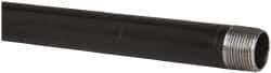 B&K Mueller - Schedule 40, 1" Diam x 48" Long Steel Black Pipe Nipple - Threaded - Industrial Tool & Supply