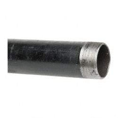 B&K Mueller - Schedule 40, 2" Diam x 48" Long Steel Black Pipe Nipple - Threaded - Industrial Tool & Supply