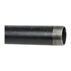 B&K Mueller - Schedule 40, 2" Diam x 60" Long Steel Black Pipe Nipple - Threaded - Industrial Tool & Supply