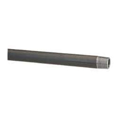 B&K Mueller - Schedule 40, 3/4" Diam x 72" Long Steel Black Pipe Nipple - Threaded - Industrial Tool & Supply