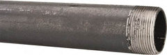B&K Mueller - Schedule 40, 1-1/2" Diam x 72" Long Steel Black Pipe Nipple - Threaded - Industrial Tool & Supply
