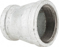 B&K Mueller - Class 150, 2 x 1-1/2" Galvanized Pipe Reducing Coupling - Threaded, Malleable Iron - Industrial Tool & Supply