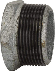 B&K Mueller - Class 150, 1-1/2 x 1-1/4" Galvanized Pipe Hex Bushing - Threaded, Malleable Iron - Industrial Tool & Supply