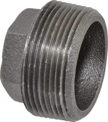B&K Mueller - Size 1-1/2 x 1/2", Class 150, Malleable Iron Black Pipe Hex Bushing - 150 psi, Threaded End Connection - Industrial Tool & Supply