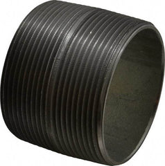 B&K Mueller - Schedule 40, 3 x 2-5/8" Galvanized Pipe Nipple - Threaded Steel - Industrial Tool & Supply