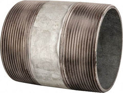 B&K Mueller - Schedule 40, 4 x 5" Galvanized Pipe Nipple - Threaded Steel - Industrial Tool & Supply