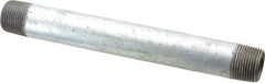 B&K Mueller - Schedule 40, 3/4 x 8" Galvanized Pipe Nipple - Threaded Steel - Industrial Tool & Supply