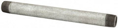 B&K Mueller - Schedule 40, 3/4 x 10" Galvanized Pipe Nipple - Threaded Steel - Industrial Tool & Supply